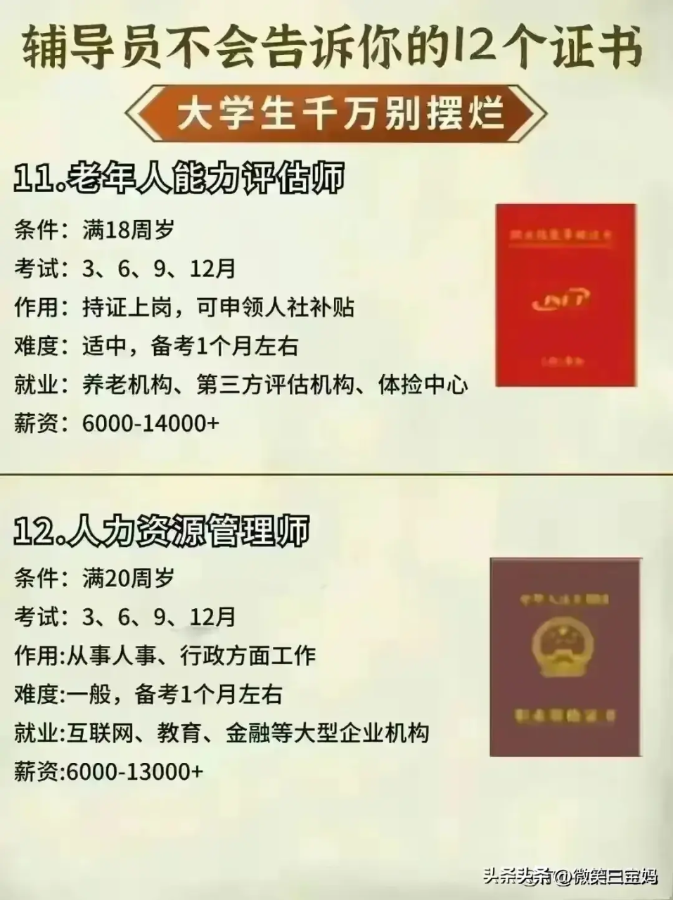 图片[6]-千万别摆烂，有空就去考这12个证书，现在很小众，未来10年很吃香-狂人资源网