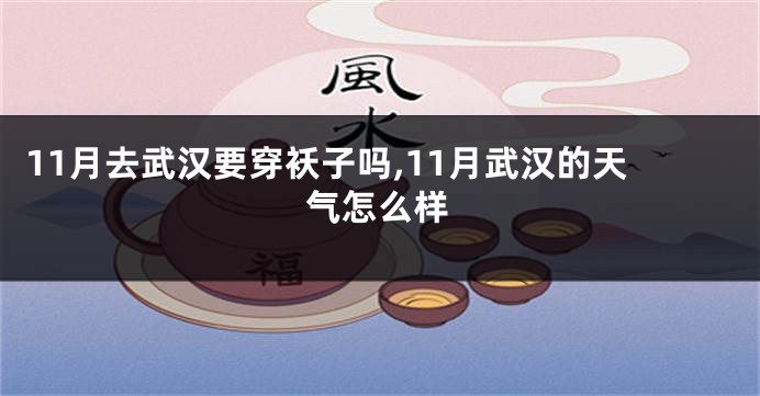 11月去武汉要穿袄子吗,11月武汉的天气怎么样