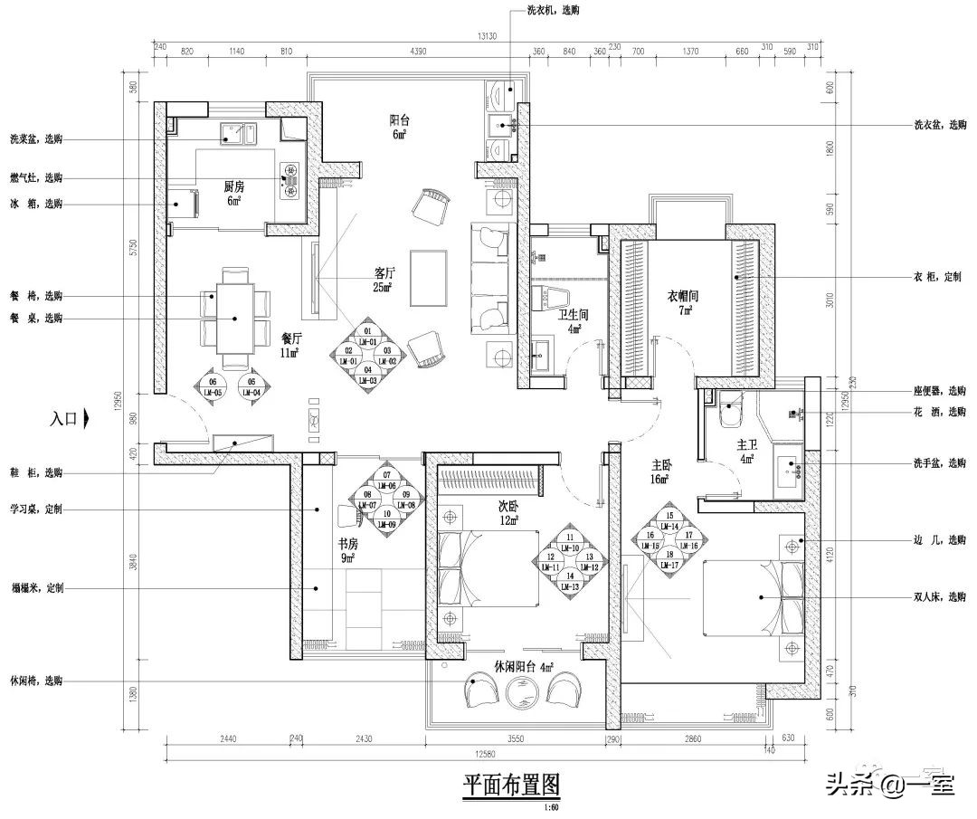 图例是什么意思，图例符号大全（室内专属图例图标CAD图库，你值得收藏）